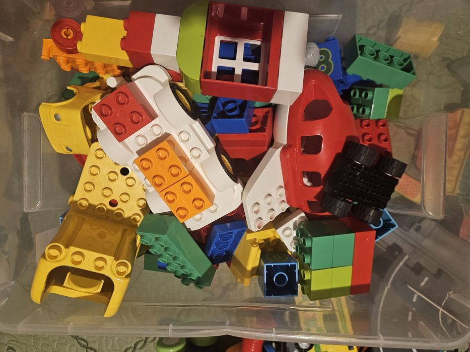 Lego Duplo masin avioane set constructii