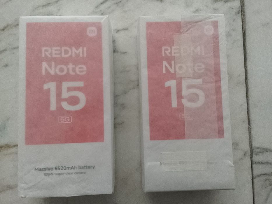 Vând 2 telefoane Redmi note 15 5 G