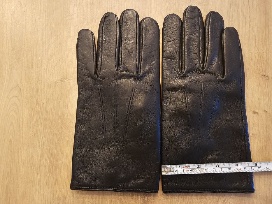 Mănuși piele negru