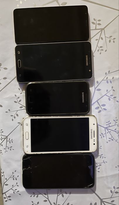 5 телефонов Samsung + Apple iPhone 6 на запчасти / под восстановление