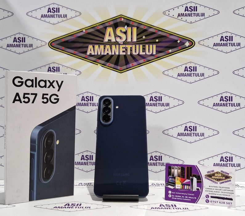 Asii Amanetului - Samsung Galaxy A57 5G, 128GB, 8GB Ram, 100% Baterie