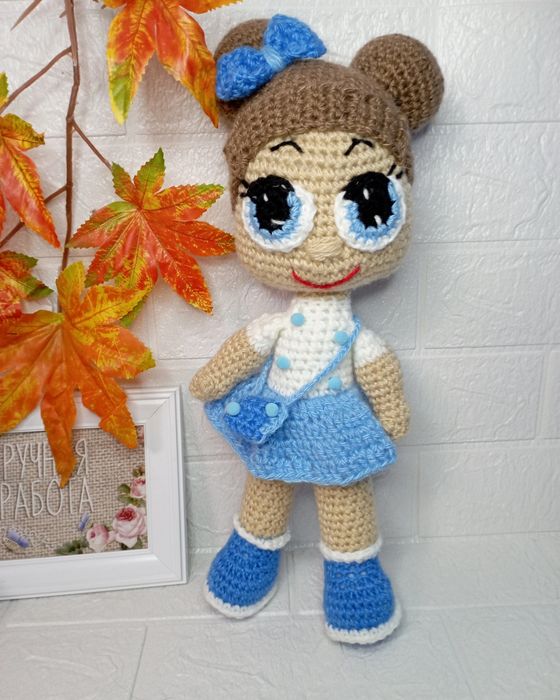 Вязаные игрушки ручной работы