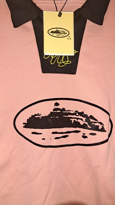 Corteiz розова тениска