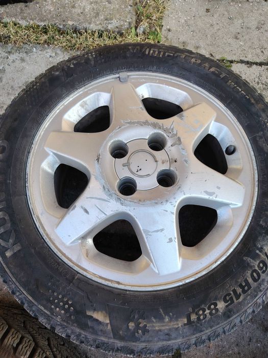 Зимни гуми с лети джанти Опел Астра G