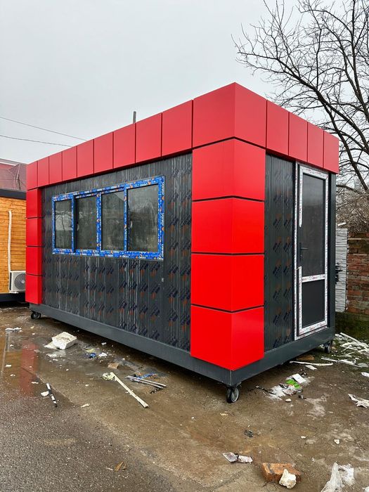 Vand container modular tip birou placat cu alubond