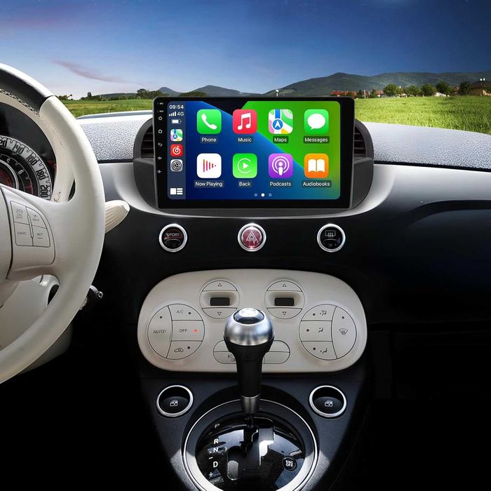 Мултимедия за Fiat 500 навигация Android двоен дин плеър FIAT 500C GPS