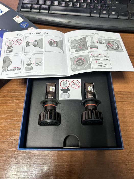 Led лампы philips h7