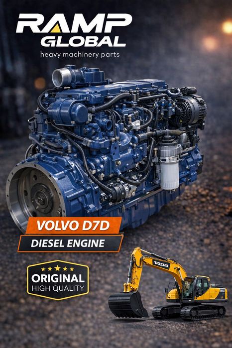 Двигатель Volvo D7D