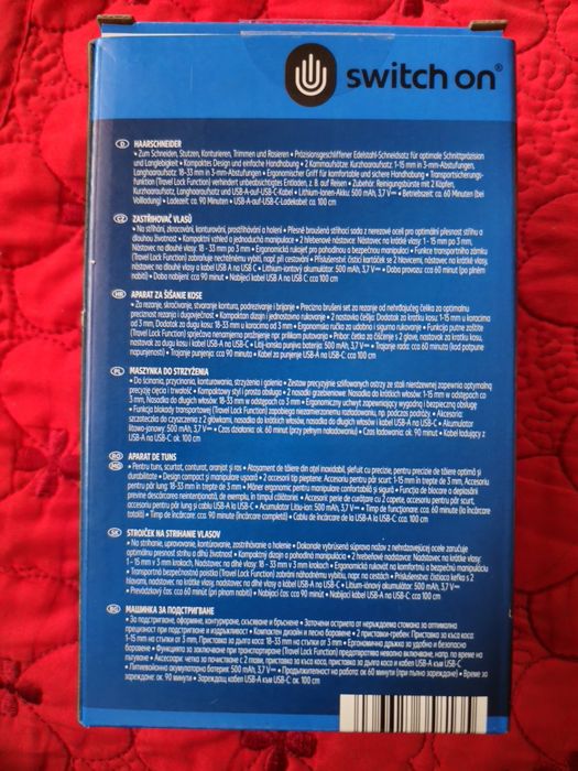 Aparat de ras si tuns