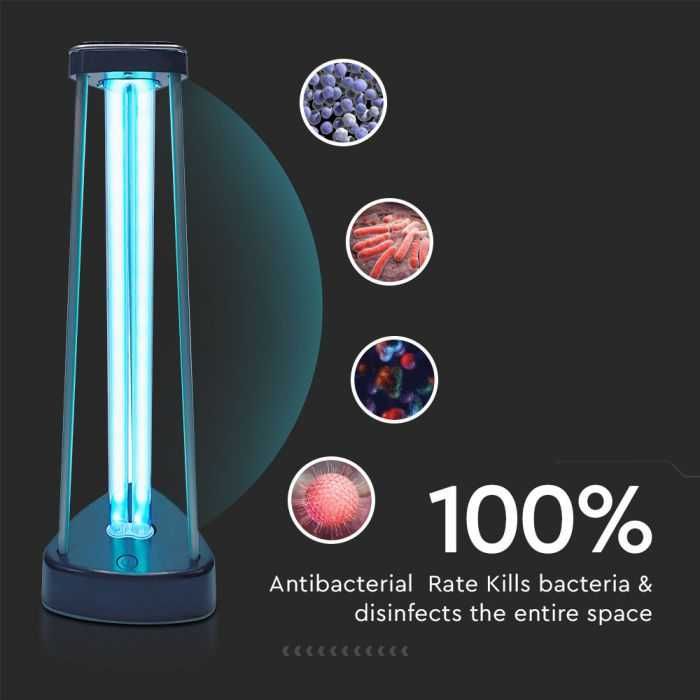 Lampa Ultraviolete UV-C Germicidal VT-3238, 38W