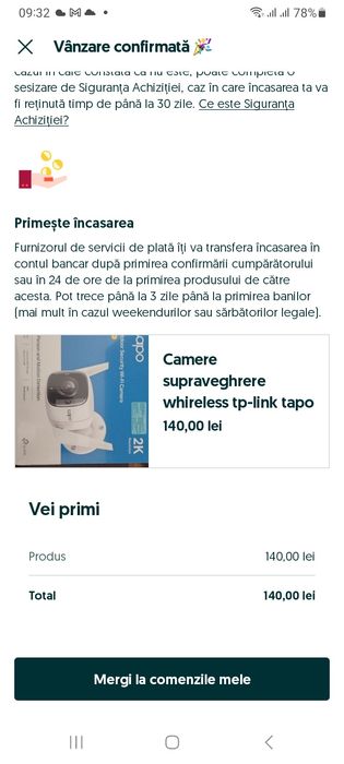 Camera supraveghere Exterior Tapo TC65 1 bucata
