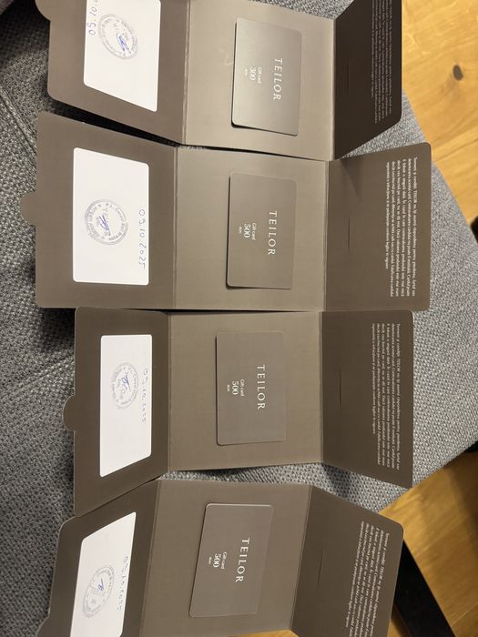 Vouchere Teilor 1800 RON (3x500 + 300) – reducere mare / urgent