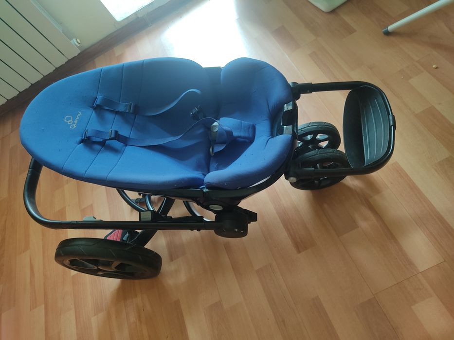 Коляска Quinny синяя