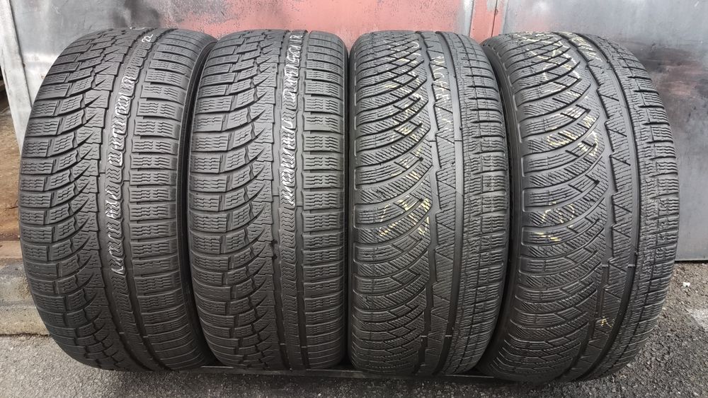 4бр. зимни гуми 245/50/18 Nokian/ Michelin 
dot21/22
6.8/6.9mm
Добро с
