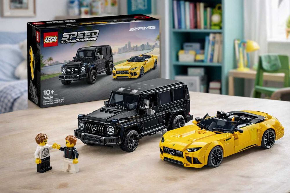 НОВО! LEGO Speed Champions 76924 Mercedes-AMG G 63 & SL 63