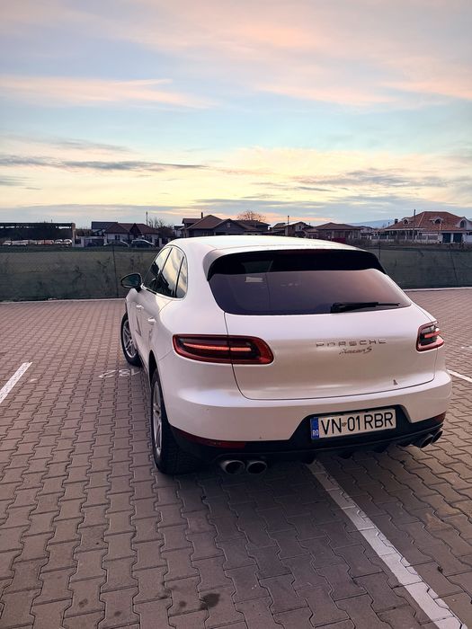 Porsche Macan S 3.0 diesel alb perlat model deosebit