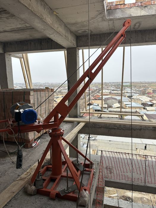 Mini kran мини кран arenda 1.5 tonna 220 w