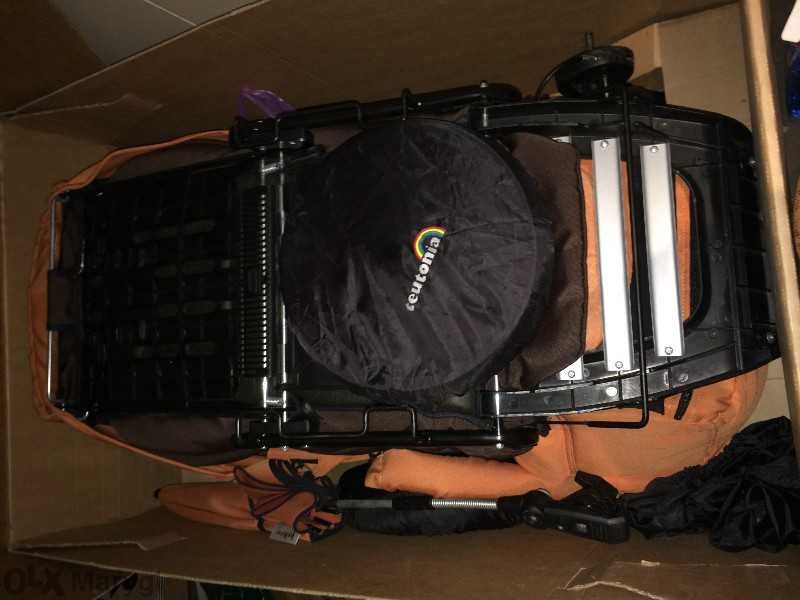 Комбинирана бебешка количка TEUTONIA 2 в 1, Пълен Комплект, Промо цена