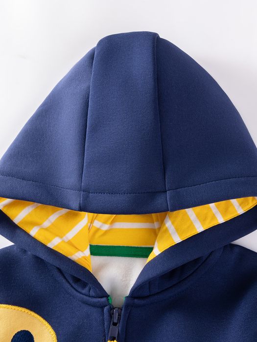 Худи толстовка с начесом и штаны для мальчиков, на осень и зиму