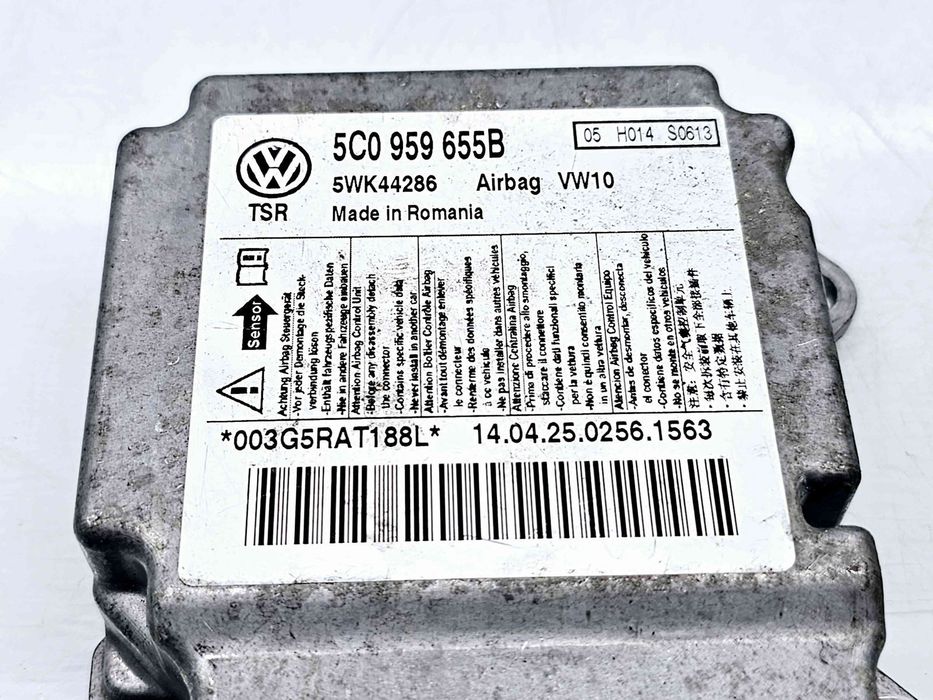 Calculator airbag Volkswagen Golf 6 (5K1) [Fabr 2009-2013] 5C0959655B