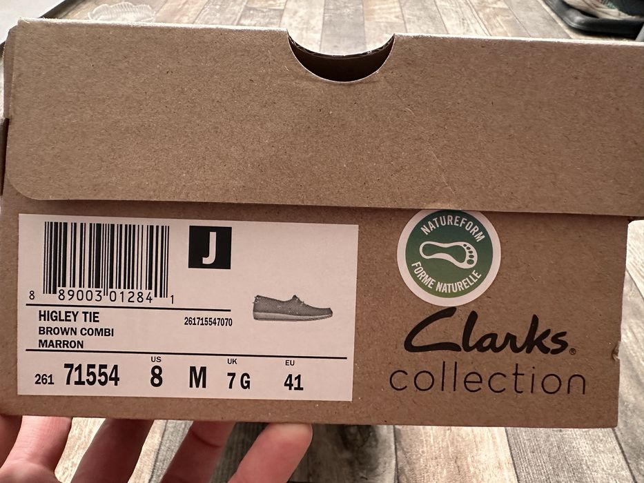 Летни обувки Clarks - чисто нови