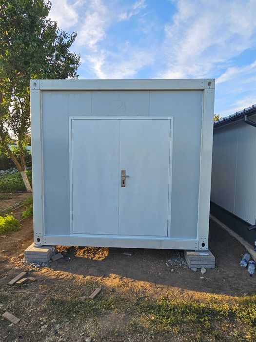Container modular de vanzare, organizare santier, birou, depozit