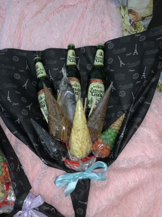 Мужские букеты