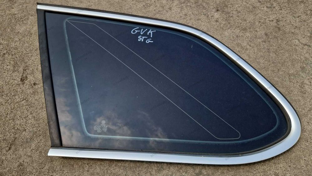 Geam VW Golf 5 combi stanga spate cu folie