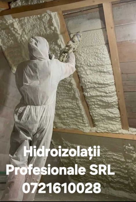 Hidroizolatii acoperisuri  si Spuma Poliuretanica mansarde, Constanta