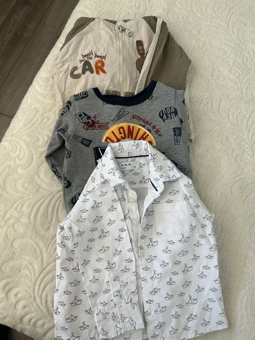 Вещи детские для мальчика 1-2 года