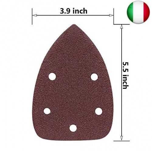 Hartie slefuit, 140x90mm, set de 60, 19 duritati diferite