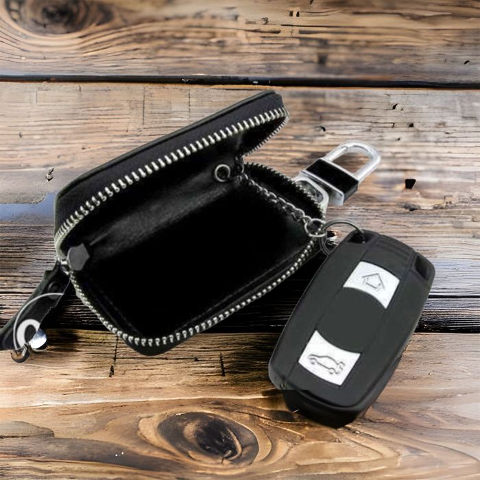 ключодържател за кола в калъф от естествена кожа бмв ауди мерцедес