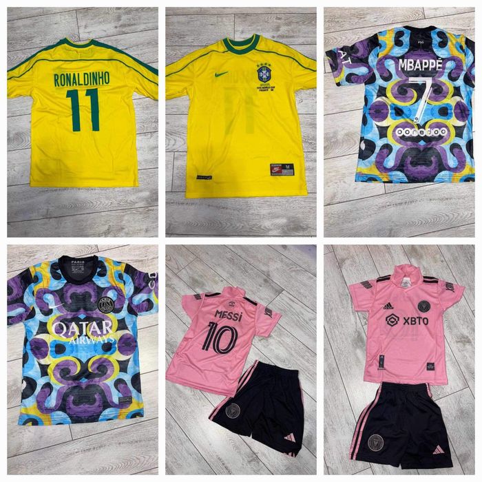 Футболни екипчета на едро