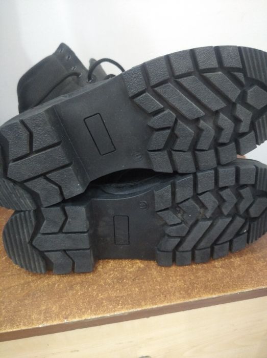 Берцы зимние натуральный кожа