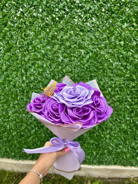 Букет от вечни рози