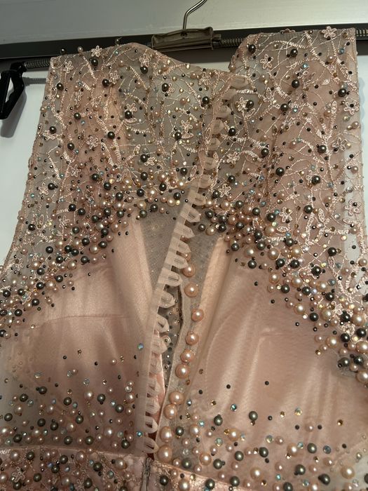 Rochie de nasa lunga cu pietricele