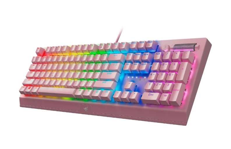 Vand Tastatura gaming mecanica Razer BlackWidow V3 Roz Quartz