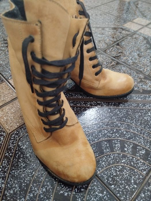 Ghete piele naturala 40