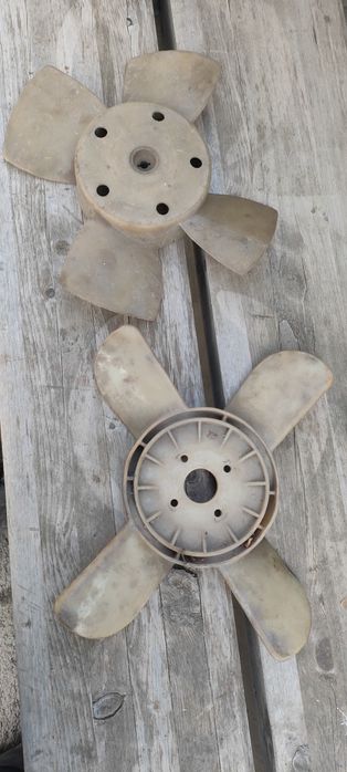 Лопасти для охлаждения двигателя