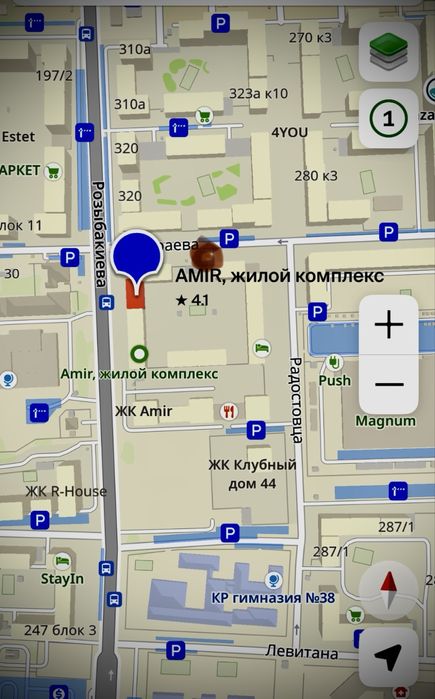 ЖК Амир Ровбакиева,  Мега