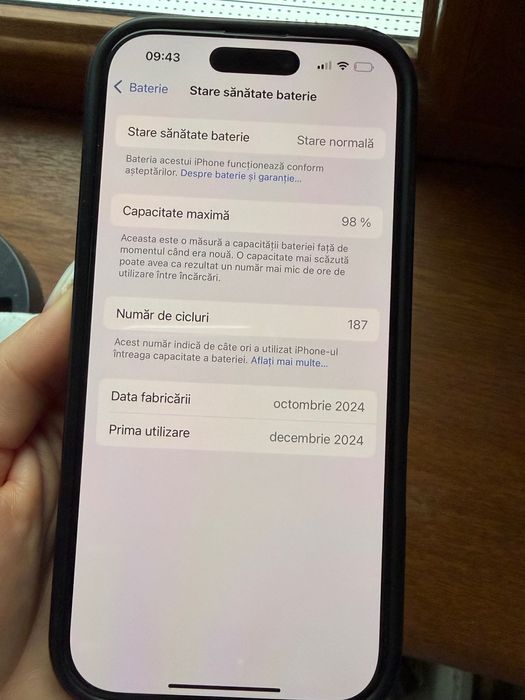 Iphone 16 pro, 128 GB