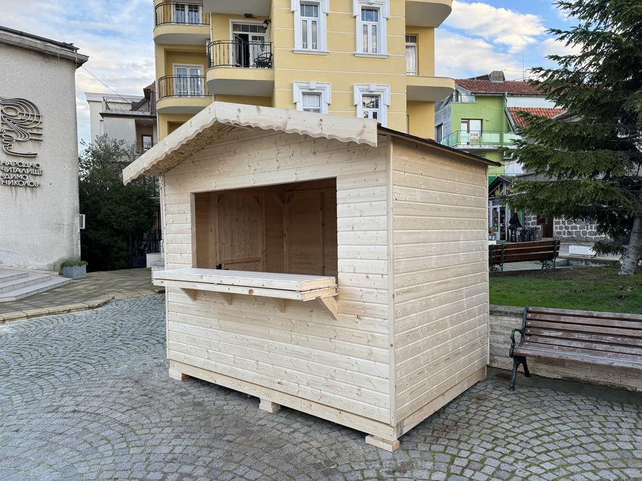 Търговски павилион, Сглобяем павилион, бунгало за търговия