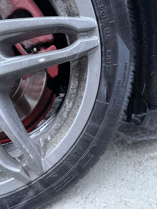 4 Jante Audi R17 + 4 Anvelope All Season - Se dau si Separat