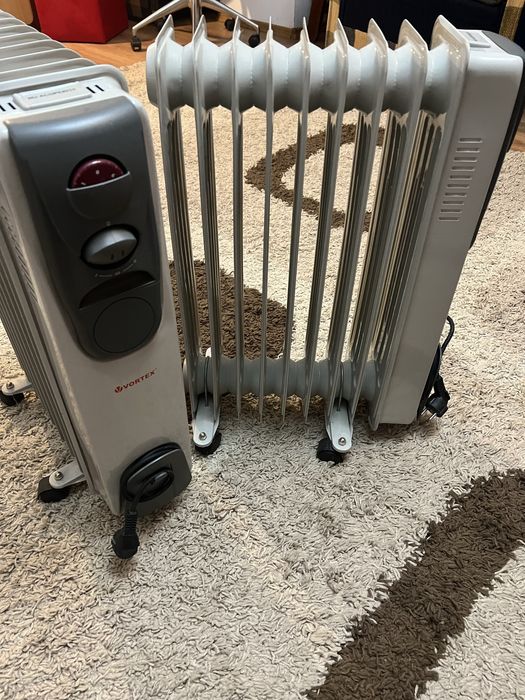 Calorifere electrice Vortex cu 9 elementi