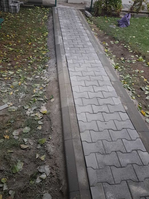 Редене на павета и тротоарни плочки, гранитни павета и бордюри Лозенец