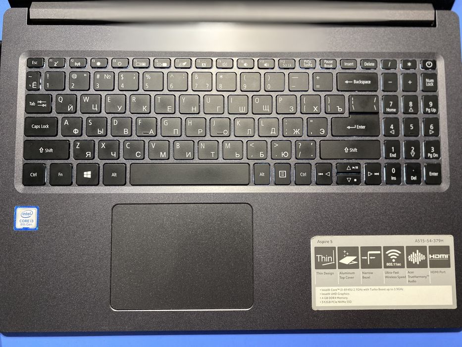 Acer Aspire 5 A515-54 ноутбугы сатылады