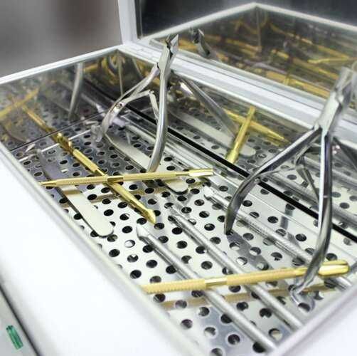 Професионален сух стерилизатор за инструменти за маникюр