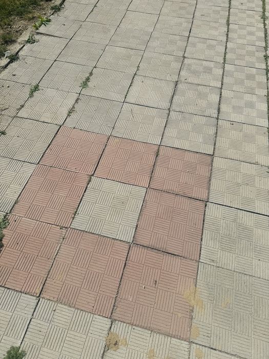 Тротуарная плитка б/у
