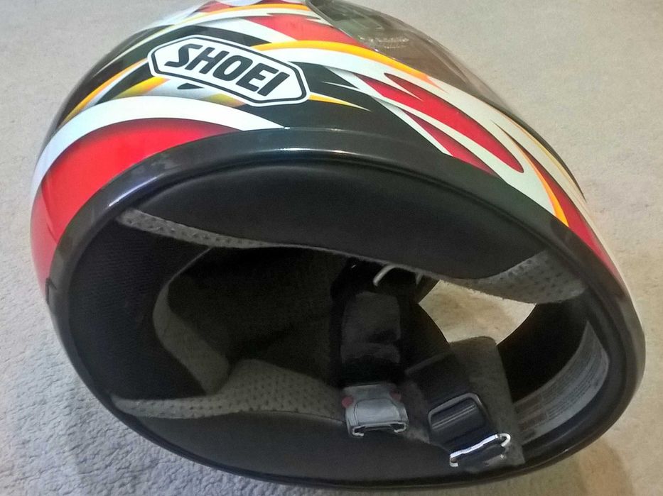 casca motocicleta Shoei Alex Criville NSR champion editie limitata motocicleta carting atv