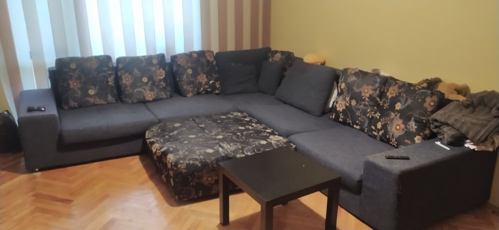 Диван 3х3м с сваляща тапицерия. Модулен